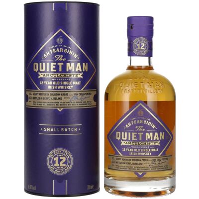 The Quiet Man Irish Whiskey The Quiet Man AN CULCHISTE 12 Year Old Single Malt Irish Whiskey 46% Vol. 0,7l in geschenkverpakking The Quiet Man Irish Whiskey The Quiet Man AN CULCHISTE 12 Year Old Single Malt Irish Whiskey 46% Vol. 0,7l in geschenkverpakking