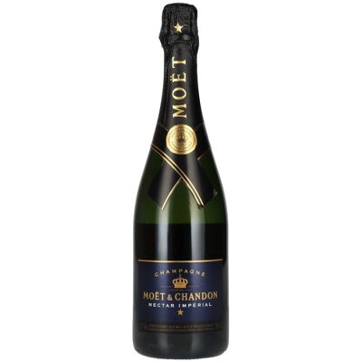 Moët Champagne Moët & Chandon Champagne NECTAR IMPÉRIAL Demi-Sec 12% Vol. 0,75l Moët Champagne Moët & Chandon Champagne NECTAR IMPÉRIAL Demi-Sec 12% Vol. 0,75l