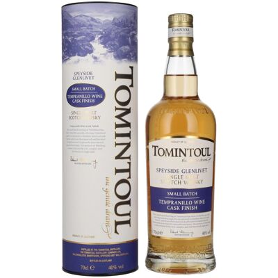 Tomintoul Small Batch Tempranillo Wine Cask Finish 40% Vol. 0,7l in geschenkverpakking Tomintoul Small Batch Tempranillo Wine Cask Finish 40% Vol. 0,7l in geschenkverpakking