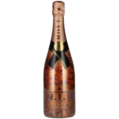 Moët Champagne Moët & Chandon Champagne N.I.R. Dry Rosé Sec Luminous Edition 12% Vol. 0,75l Moët Champagne Moët & Chandon Champagne N.I.R. Dry Rosé Sec Luminous Edition 12% Vol. 0,75l