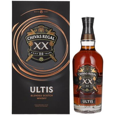 Chivas Regal ULTIS XX 20 Years Old Blended Scotch Whisky 40% Vol. 0,7l in geschenkverpakking Chivas Regal ULTIS XX 20 Years Old Blended Scotch Whisky 40% Vol. 0,7l in geschenkverpakking