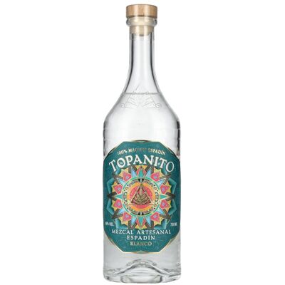 Topanito Tequila Topanito Mezcal Artesanal Blanco 100% Mague Espadín 40% Vol. 0,7l Topanito Tequila Topanito Mezcal Artesanal Blanco 100% Mague Espadín 40% Vol. 0,7l
