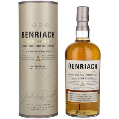 Benriach SMOKE SEASON Double Cask Matured Speyside Single Malt 52,8% Vol. 0,7l in Tinbox Benriach SMOKE SEASON Double Cask Matured Speyside Single Malt 52,8% Vol. 0,7l in Tinbox