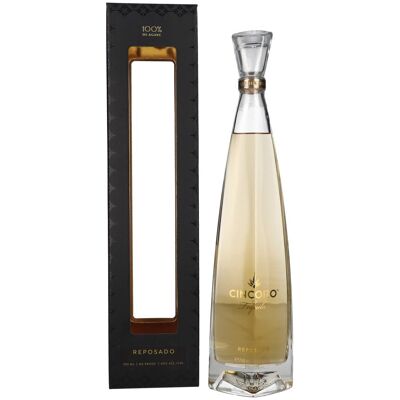 Cincoro Tequila Reposado 40% Vol. 0,7l in geschenkverpakking Cincoro Tequila Reposado 40% Vol. 0,7l in geschenkverpakking