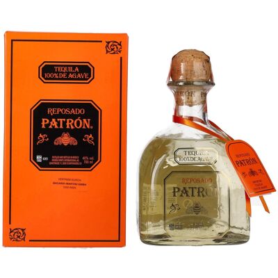 Patrón Tequila Reposado 40% Vol. 0,7l in geschenkverpakking Patrón Tequila Reposado 40% Vol. 0,7l in geschenkverpakking