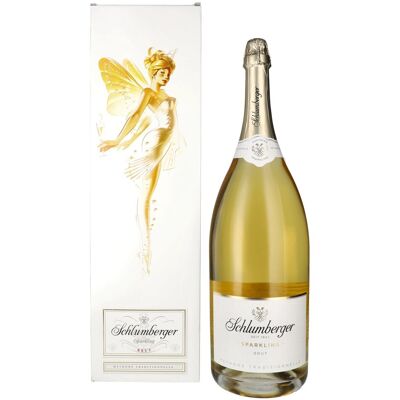 Schlumberger Sparkling Jahrgangssekt Brut 12% Vol. 6l in geschenkverpakking Schlumberger Sparkling Jahrgangssekt Brut 12% Vol. 6l in geschenkverpakking