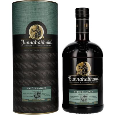 Bunnahabhain STIÙIREADAIR Islay Single Malt Scotch Whisky 46,3% Vol. 0,7l in geschenkverpakking Bunnahabhain STIÙIREADAIR Islay Single Malt Scotch Whisky 46,3% Vol. 0,7l in geschenkverpakking