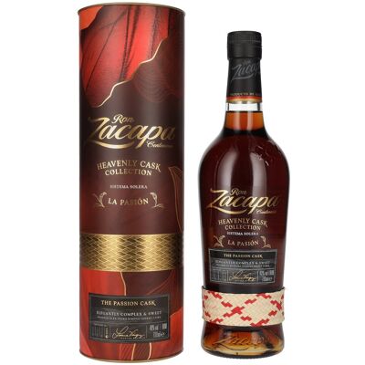 Ron Zacapa Centenario SISTEMA SOLERA La Pasión Heavenly Cask Collection 40% Vol. 0,7l in geschenkverpakking Ron Zacapa Centenario SISTEMA SOLERA La Pasión Heavenly Cask Collection 40% Vol. 0,7l in geschenkverpakking