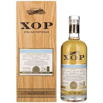 Douglas Laing XOP Bruichladdich 26 Years Old Single Cask Malt 1991 48% Vol. 0,7l in Holzkiste Douglas Laing XOP Bruichladdich 26 Years Old Single Cask Malt 1991 48% Vol. 0,7l in Holzkiste