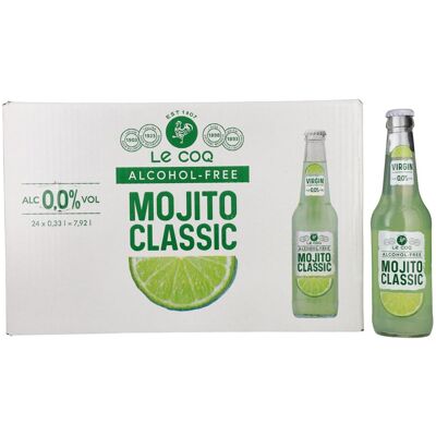 Le Coq MOJITO CLASSIC alcohol-free 0.0% 24x0,33l Le Coq MOJITO CLASSIC alcohol-free 0.0% 24x0,33l