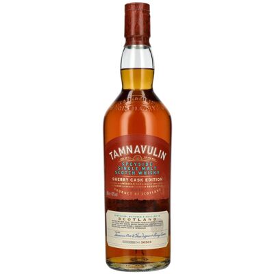 Tamnavulin Whisky Tamnavulin SHERRY CASK Speyside Single Malt Scotch Whisky 40% Vol. 0,7l Tamnavulin Whisky Tamnavulin SHERRY CASK Speyside Single Malt Scotch Whisky 40% Vol. 0,7l