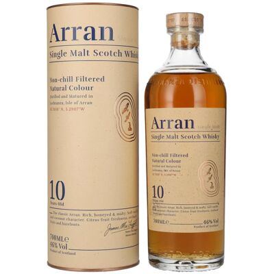 Arran Whisky Arran 10 Years Old Single Malt Scotch Whisky 46% Vol. 0,7l in geschenkverpakking Arran Whisky Arran 10 Years Old Single Malt Scotch Whisky 46% Vol. 0,7l in geschenkverpakking