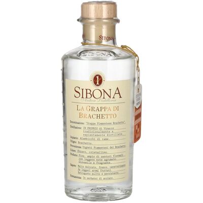 Sibona La Grappa di BRACHETTO 40% Vol. 0,5l Sibona La Grappa di BRACHETTO 40% Vol. 0,5l