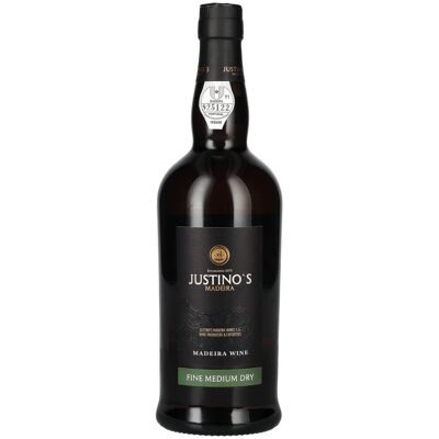 Justino's Madeira Wines Justino's Madeira FINE MEDIUM DRY 19% Vol. 0,75l Justino's Madeira Wines Justino's Madeira FINE MEDIUM DRY 19% Vol. 0,75l