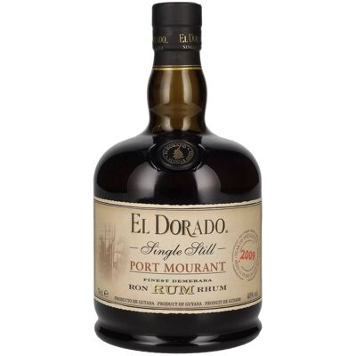 El Dorado Single Still PORT MOURANT Finest Demerara Rum 2009 40% Vol. 0,7l El Dorado Single Still PORT MOURANT Finest Demerara Rum 2009 40% Vol. 0,7l