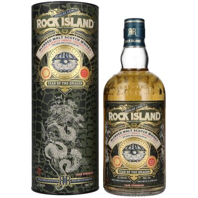 Douglas Laing ROCK ISLAND Year of the Dragon Blended Malt 54,8% Vol. 0,7l in geschenkverpakking Douglas Laing ROCK ISLAND Year of the Dragon Blended Malt 54,8% Vol. 0,7l in geschenkverpakking
