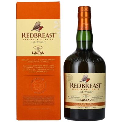 Redbreast Single Pot Still Irish Whiskey LUSTAU EDITION Sherry Finish 46% Vol. 0,7l in geschenkverpakking Redbreast Single Pot Still Irish Whiskey LUSTAU EDITION Sherry Finish 46% Vol. 0,7l in geschenkverpakking