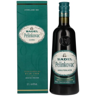 Badel Pelinkovac GORKI 31% Vol. 0,7l in geschenkverpakking Badel Pelinkovac GORKI 31% Vol. 0,7l in geschenkverpakking