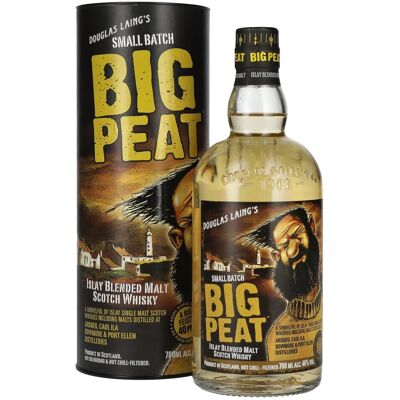 Douglas Laing BIG PEAT Small Batch Islay Blended Malt 46% Vol. 0,7l in geschenkverpakking Douglas Laing BIG PEAT Small Batch Islay Blended Malt 46% Vol. 0,7l in geschenkverpakking