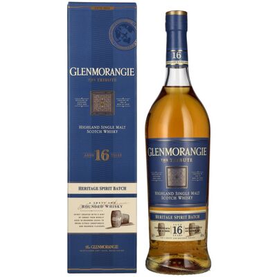 Glenmorangie The TRIBUTE 16 Years Old Heritage Spirit Batch 43% Vol. 1l in geschenkverpakking Glenmorangie The TRIBUTE 16 Years Old Heritage Spirit Batch 43% Vol. 1l in geschenkverpakking