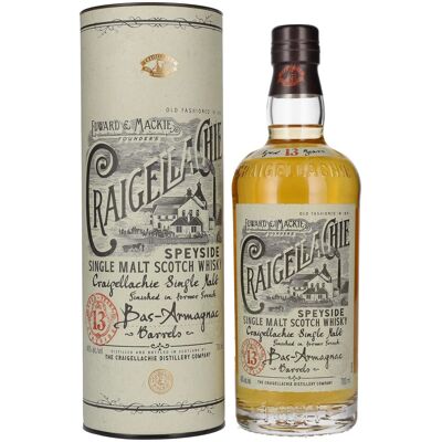 Craigellachie 13 Years Old Bas Armagnac Cask Finish Speyside Single Malt 46% Vol. 0,7l in geschenkverpakking Craigellachie 13 Years Old Bas Armagnac Cask Finish Speyside Single Malt 46% Vol. 0,7l in geschenkverpakking