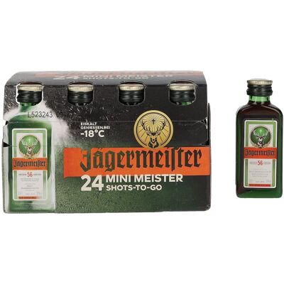 Jägermeister 35% Vol. 24x0,02l Jägermeister 35% Vol. 24x0,02l