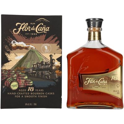 Flor de Caña 18 Years Old Family Estate 40% Vol. 0,7l in geschenkverpakking Flor de Caña 18 Years Old Family Estate 40% Vol. 0,7l in geschenkverpakking