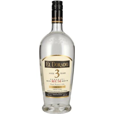 El Dorado 3 Years Old Cask Aged Demerara Rum 40% Vol. 0,7l El Dorado 3 Years Old Cask Aged Demerara Rum 40% Vol. 0,7l