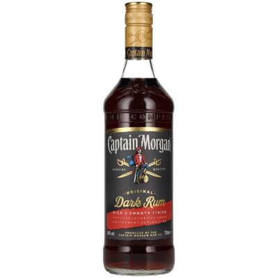 Captain Morgan DARK RUM 40% Vol. 0,7l Captain Morgan DARK RUM 40% Vol. 0,7l