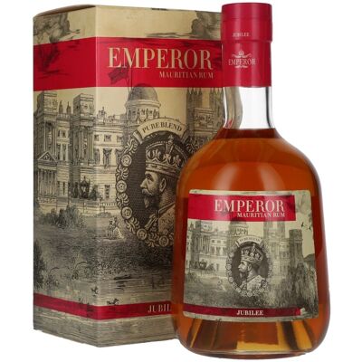 Keizer Rum Emperor Mauritian Rum JUBILEE Pure Blend 40% Vol. 0,7l in geschenkverpakking Keizer Rum Emperor Mauritian Rum JUBILEE Pure Blend 40% Vol. 0,7l in geschenkverpakking