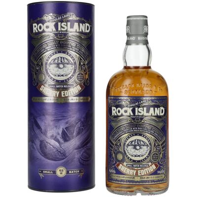 Douglas Laing ROCK ISLAND Sherry Edition Small Batch Blended Malt 46,8% Vol. 0,7l in geschenkverpakking Douglas Laing ROCK ISLAND Sherry Edition Small Batch Blended Malt 46,8% Vol. 0,7l in geschenkverpakking