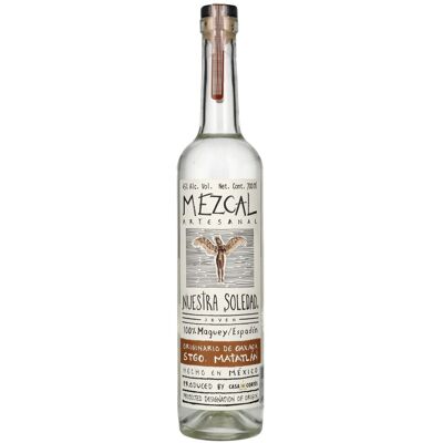 Mezcal Nuestra Soledad Nuestra Soledad Mezcal Joven STGO. MATATLÁN 45% Vol. 0,7l Mezcal Nuestra Soledad Nuestra Soledad Mezcal Joven STGO. MATATLÁN 45% Vol. 0,7l