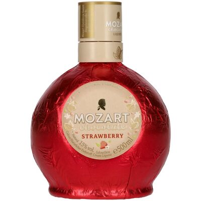 Mozart likeuren Mozart Chocolate Strawberry Sahnelikör 15% Vol. 0,5l Mozart likeuren Mozart Chocolate Strawberry Sahnelikör 15% Vol. 0,5l