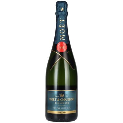 Moët Champagne Moët & Chandon Champagne NECTAR IMPÉRIAL Demi-Sec 12,5% Vol. 0,75l Moët Champagne Moët & Chandon Champagne NECTAR IMPÉRIAL Demi-Sec 12,5% Vol. 0,75l