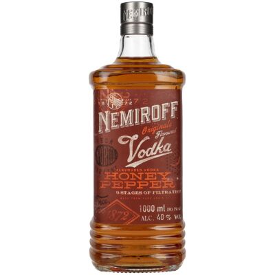 Nemiroff HONEY PEPPER Flavoured Vodka 40% Vol. 1l Nemiroff HONEY PEPPER Flavoured Vodka 40% Vol. 1l