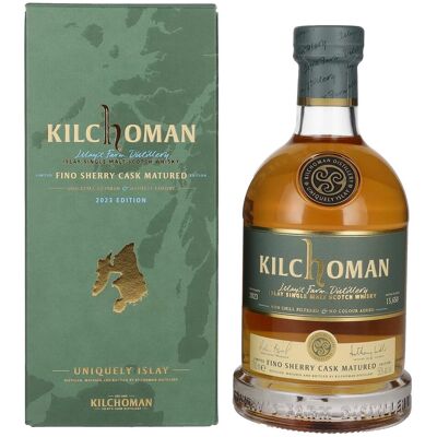 Kilchoman Fino Sherry Cask Matured 50% Vol. 0,7l in geschenkverpakking Kilchoman Fino Sherry Cask Matured 50% Vol. 0,7l in geschenkverpakking