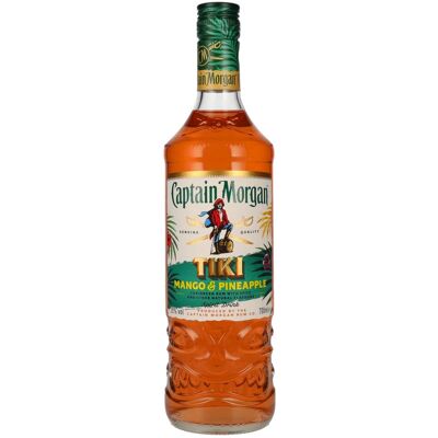 Captain Morgan Tiki Mango & Pineapple Flavour Spirit Drink 25% Vol. 0,7l Captain Morgan Tiki Mango & Pineapple Flavour Spirit Drink 25% Vol. 0,7l