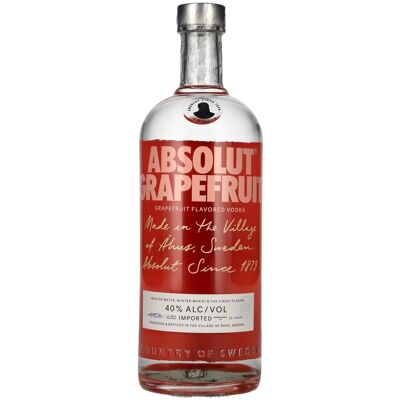 Absolut Wodka Absolut GRAPEFRUIT Flavored Vodka 40% Vol. 1l Absolut Wodka Absolut GRAPEFRUIT Flavored Vodka 40% Vol. 1l