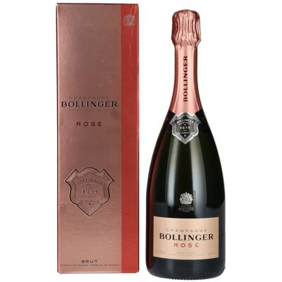 Bollinger Champagne ROSÉ Brut 12,5% Vol. 0,75l in geschenkverpakking Bollinger Champagne ROSÉ Brut 12,5% Vol. 0,75l in geschenkverpakking