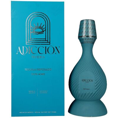 Adicciõn Tequila ADICCIŌN Tequila Reposado 100% Agave 40% Vol. 0,7l in geschenkverpakking Adicciõn Tequila ADICCIŌN Tequila Reposado 100% Agave 40% Vol. 0,7l in geschenkverpakking