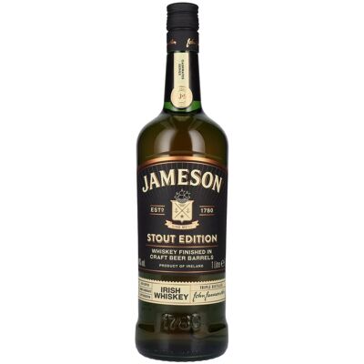 Jameson Whiskey Jameson CASKMATES Triple Distilled Irish Whiskey STOUT EDITION 40% Vol. 1l Jameson Whiskey Jameson CASKMATES Triple Distilled Irish Whiskey STOUT EDITION 40% Vol. 1l