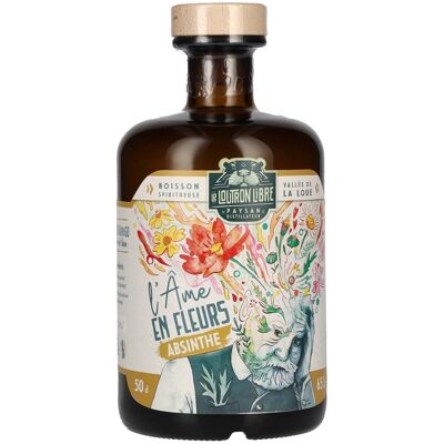 Le Loutron Libre l'Âme en Fleurs Absinthe 65% Vol. 0,5l Le Loutron Libre l'Âme en Fleurs Absinthe 65% Vol. 0,5l