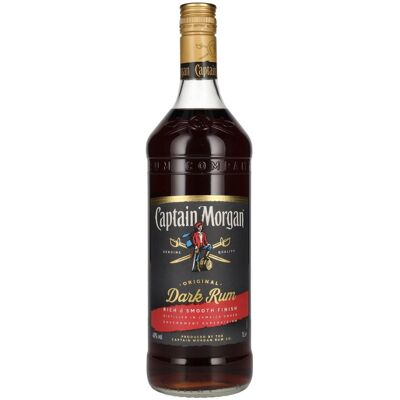 Captain Morgan DARK RUM 40% Vol. 1l Captain Morgan DARK RUM 40% Vol. 1l