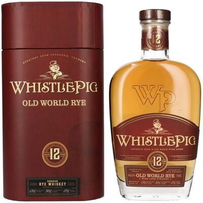 WhistlePig Whiskey WhistlePig 12 Years Old OLD WORLD Rye Whiskey 43% Vol. 0,7l in geschenkverpakking WhistlePig Whiskey WhistlePig 12 Years Old OLD WORLD Rye Whiskey 43% Vol. 0,7l in geschenkverpakking