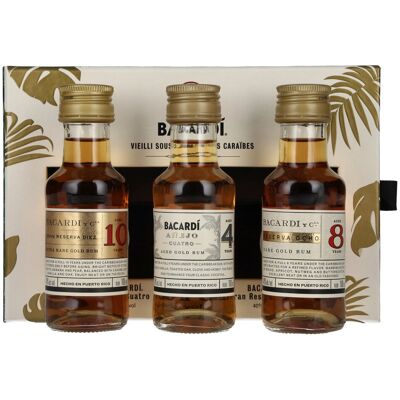 Bacardi DISCOVERY PACK 40% Vol. 3x0,1l in geschenkverpakking Bacardi DISCOVERY PACK 40% Vol. 3x0,1l in geschenkverpakking