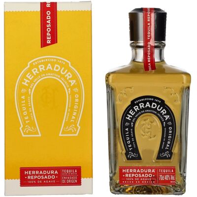 Herradura Tequila REPOSADO 100% de Agave 40% Vol. 0,7l in geschenkverpakking Herradura Tequila REPOSADO 100% de Agave 40% Vol. 0,7l in geschenkverpakking