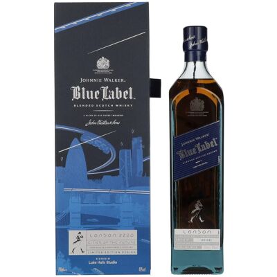 Johnnie Walker Blue Label City Edition London Blended Scotch Whisky 40% Vol. 0,7l in geschenkverpakking Johnnie Walker Blue Label City Edition London Blended Scotch Whisky 40% Vol. 0,7l in geschenkverpakking