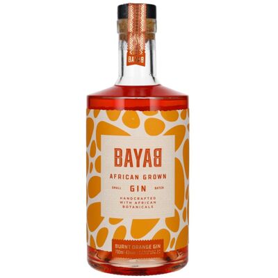 Bayab Gin BAYAB African Grown Burnt Orange Small Batch Gin 43% Vol. 0,7l Bayab Gin BAYAB African Grown Burnt Orange Small Batch Gin 43% Vol. 0,7l