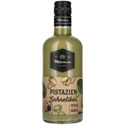 Meisner Liköre Meisner Pistazien Sahnelikör 15% Vol. 0,5l Meisner Liköre Meisner Pistazien Sahnelikör 15% Vol. 0,5l