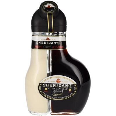 Sheridan's Coffee layered Liqueur 15,5% Vol. 0,5l Sheridan's Coffee layered Liqueur 15,5% Vol. 0,5l